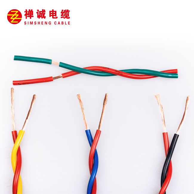 聚氯乙烯絕緣絞型軟電纜-RVS（花線）